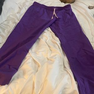 Figs Violet Livingston Scrub Pants size large